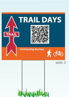 Trail Days Celebration Sign Trail Days Celebration Sign